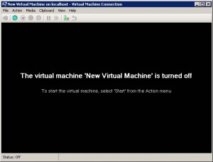 hyper-v first launch 