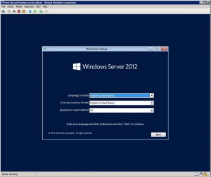 hyper-v install OS